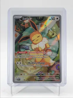 EEVEE 2025 POKEMON SCARLET & VIOLET BLACK STAR PROMO #173 Q5542 - Image 1