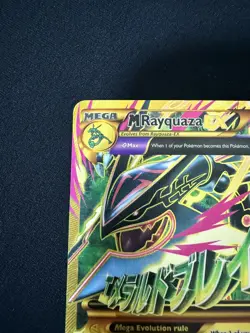 Pokemon M Rayquaza EX 98/98 Secret Rare Full Art – Ancient Origins – MP - Image 3