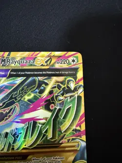 Pokemon M Rayquaza EX 98/98 Secret Rare Full Art – Ancient Origins – MP - Image 4