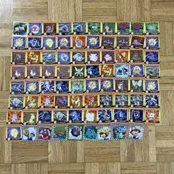 Lot of 79 Total Artbox Series 1 Pokemon Stickers 1999 Vintage - Image 2