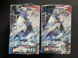 2 Pokemon TCG Sword & Shield Battle Styles Booster Boxes x2 Factory Sealed - Image 3