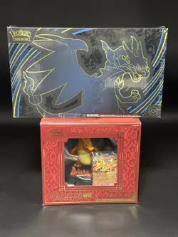 POKEMON TCG: MEGA CHARIZARD X EX ULTRA & Charizard EX Super Premium Collection - Image 1