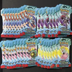 Pokemon Journey Together 36 Sleeved booster packs (9 art sets) - Image 1