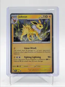JOLTEON 2025 POKEMON SCARLET & VIOLET BLACK STAR PROMO A #169 Q5542 - Image 1
