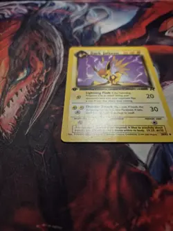 Dark Jolteon - 1st Edition - 38/82 Team Rocket - Pokemon TCG WOTC 2000 - LP - Image 4