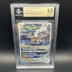 Pokemon TCG Darkrai VSTAR GG50 Crown Zenith Galarian Gallery BGS 9.5 GEM MINT!! - Image 1