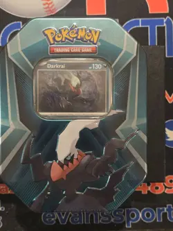 Pokemon TCG Triple Whammy Darkrai Promo 3 Pack Booster Tin Factory Sealed - Image 2