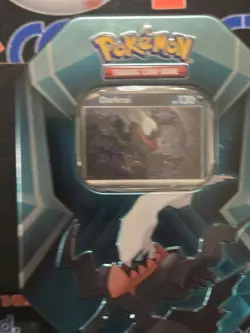 Pokemon TCG Triple Whammy Darkrai Promo 3 Pack Booster Tin Factory Sealed - Image 3