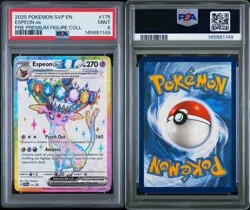 PSA 9 POKEMON PROMO PRISMATIC EVOLUTIONS ESPEON EX 175 & UMBREON EX 176 SEQUENTI - Image 3
