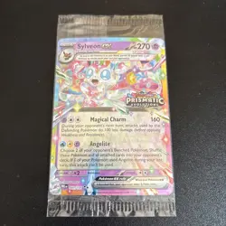 Sylveon ex 041/131 Surprise Box Stamped Promo Prismatic Evolutions Sealed - Image 1