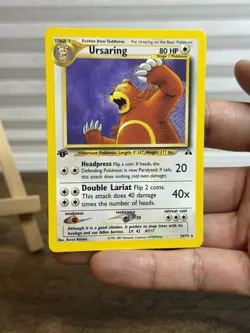 Pokemon TCG Ursaring Neo Discovery 2001 34 Regular 1st edition Rare NM - Image 4
