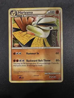Pokemon Hariyama 14/90 HGSS Undaunted Series - Image 1