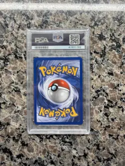 2000 Pokemon Black Star Promo Venusaur PSA 7.5 with Nintendo Manual - Image 2