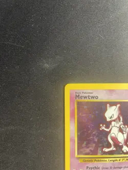BEAUTIFUL CONDITION Mewtwo Base Set Unlimited Holo 10/102 Pokemon TCG - Image 5