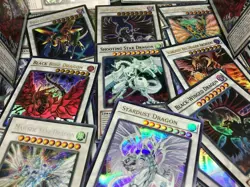YUGIOH! PREMIUM SIGNER DRAGON COLLECTION LOT! STARDUST + BLACK **HOT** + Bonus - Image 1