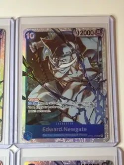 Edward.Newgate OP13-042 Carrying On His Will 4 Foil Card Play Set Lot One Piece - Image 3