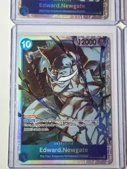 Edward.Newgate OP13-042 Carrying On His Will 4 Foil Card Play Set Lot One Piece - Image 4