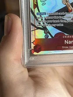 Nami Gift Collection 2023 OP01-016 One Piece Promo Foil PSA 10 Gem Mint - Image 3