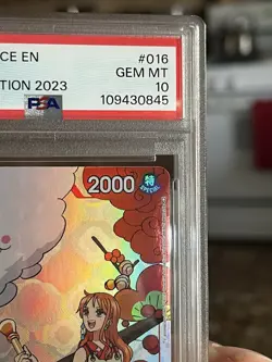 Nami Gift Collection 2023 OP01-016 One Piece Promo Foil PSA 10 Gem Mint - Image 5