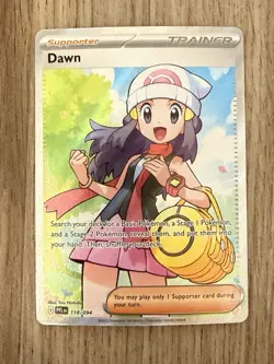 Dawn 118/094 Ultra Rare Full Art NM Pokemon Card Phantasmal Flames NEAR MINT - Image 1