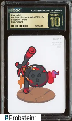 2025 Pokemon Japanese Takura Playing Cards Picture Card Charcadet CGC 10 - Image 1