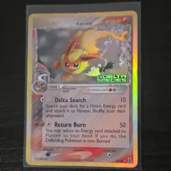Pokemon Flareon EX Delta Species Reverse Holo Rare 5/113 2005 Card - Image 3