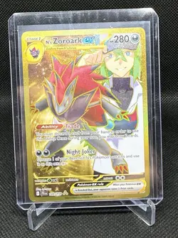 Pokemon TCG Journey Together N's Zoroark EX Holo Ultra Rare Card 189/159 - Image 1