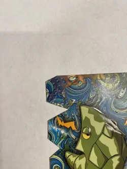 2000 TOPPS Pokemon #11 Metapod Stage 2 Die Cut Embossed card EV2 of 12 - Image 3