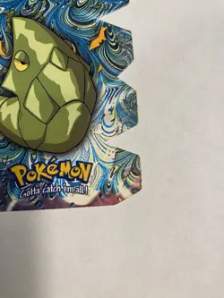 2000 TOPPS Pokemon #11 Metapod Stage 2 Die Cut Embossed card EV2 of 12 - Image 5