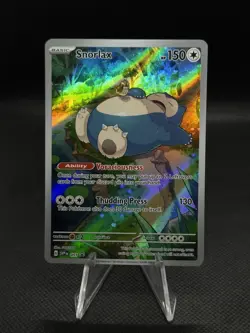 Snorlax SVP051 Scarlet & Violet Black Star Promo Pokemon Trading Card Game - Image 1