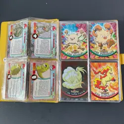 Pokemon Card Collection With Topps Chrome In Binder - Image 2
