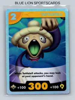 Yo-Kai Watch Trading Card Foil #2 Tattletell - Image 1