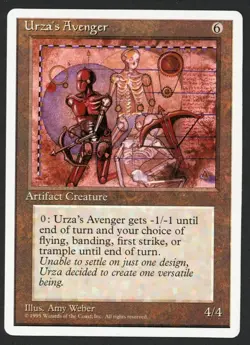 ***Urza's Avenger*** MTG Alternate 4th Edition Magic Kid Icarus - Image 1