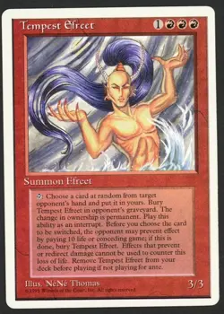 ***Tempest Efreet*** MTG Alternate 4th Edition Magic Kid Icarus - Image 1