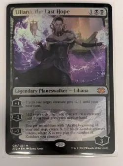 Liliana, the Last Hope Double Masters 2022 Foil - MTG MYTHIC - Image 1
