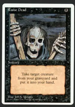 ***Raise Dead*** MTG Alternate 4th Edition Magic Kid Icarus - Image 1
