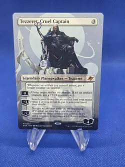 MTG Edge of Eternities EOE Tezzeret Cruel Captain 0287 Regular Borderless NM - Image 1