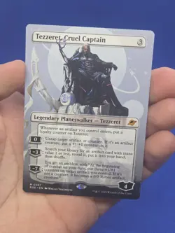 MTG Edge of Eternities EOE Tezzeret Cruel Captain 0287 Regular Borderless NM - Image 2