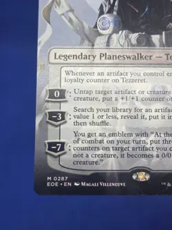 MTG Edge of Eternities EOE Tezzeret Cruel Captain 0287 Regular Borderless NM - Image 5