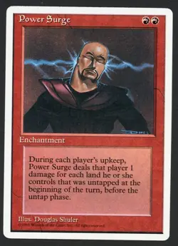 ***Power Surge*** MTG Alternate 4th Edition Magic Kid Icarus - Image 1