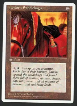 ***Jandor's Saddlebags*** MTG Alternate 4th Edition Magic Kid Icarus - Image 1