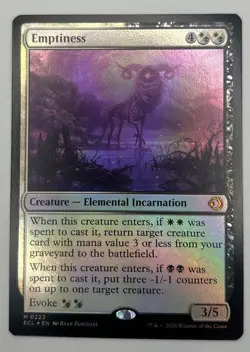 Magic MTG Lorwyn Eclipsed FOIL EMPTINESS Pack Fresh, Brand New, Unplayed - Image 1