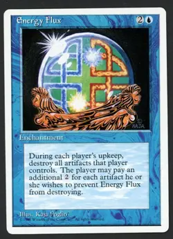 ***Energy Flux*** MTG Alternate 4th Edition Magic Kid Icarus - Image 1