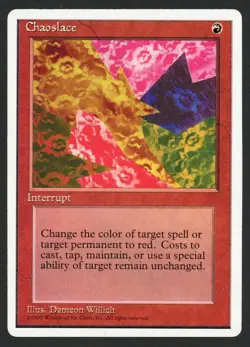 ***Chaoslace*** MTG Alternate 4th Edition Magic Kid Icarus - Image 1