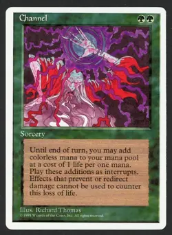 ***Channel*** MTG Alternate 4th Edition Magic Kid Icarus - Image 1