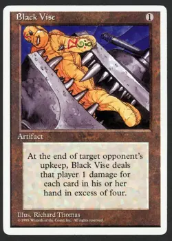 ***Black Vise*** MTG Alternate 4th Edition Magic Kid Icarus - Image 1