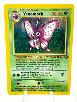 Venomoth 13/64 - Jungle - Holo - Pokemon - VLP - Image 1