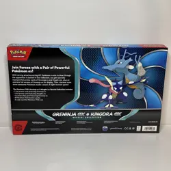Pokemon Greninja ex & Kingdra ex Special Collection Box – Factory Sealed ✅ - Image 2