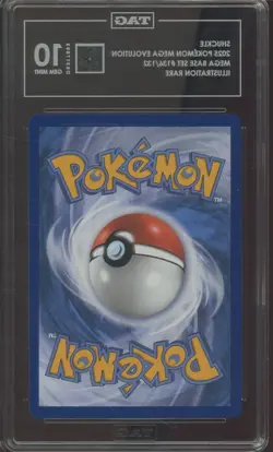 2025 Pokemon MEG EN Illustration Rare #136 Shuckle TAG 10 GEM MINT - Image 2