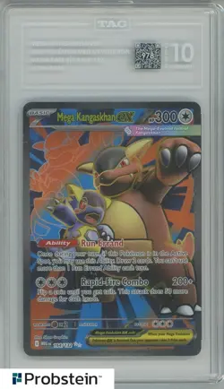 2025 Pokemon MEG EN Ultra Rare #164 Mega Kangaskhan ex TAG 10 - Image 1